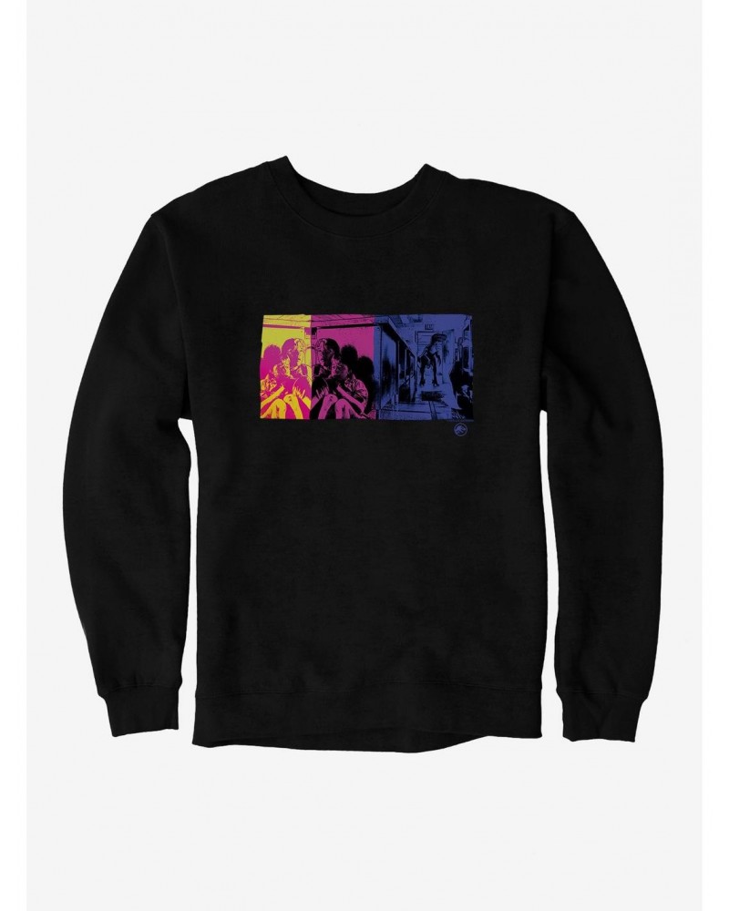 Jurassic Park Hiding In Kitchen Sweatshirt $13.87 Sweatshirts