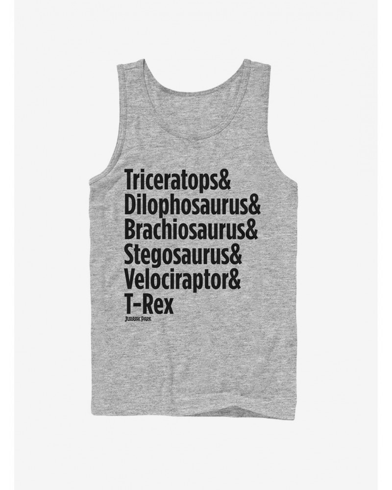 Triceratops and Dilophosaurus Tank $7.37 Tanks