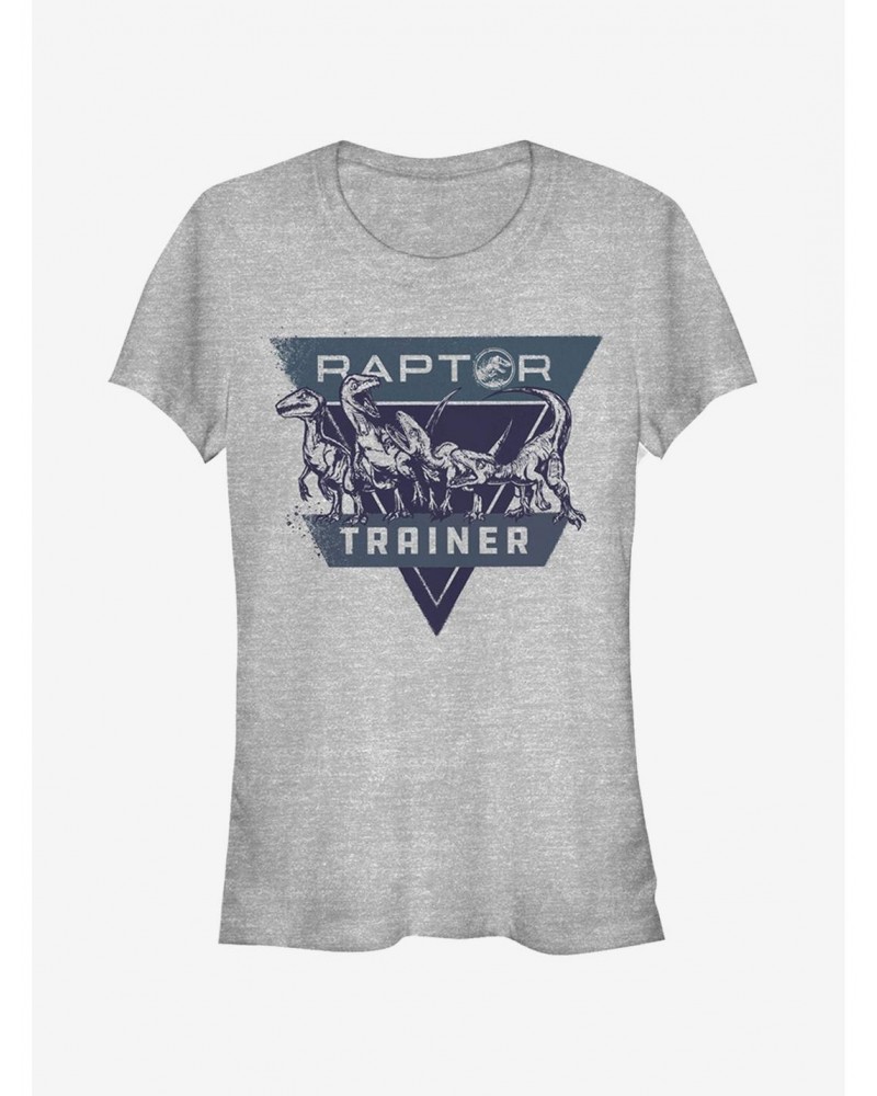 Jurassic World Fallen Kingdom Raptor Trainer Girls T-Shirt $7.97 T-Shirts