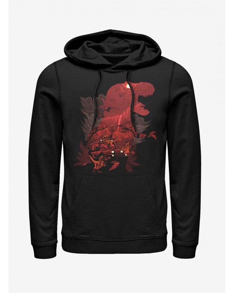 T. Rex Silhouette Hoodie $17.60 Hoodies