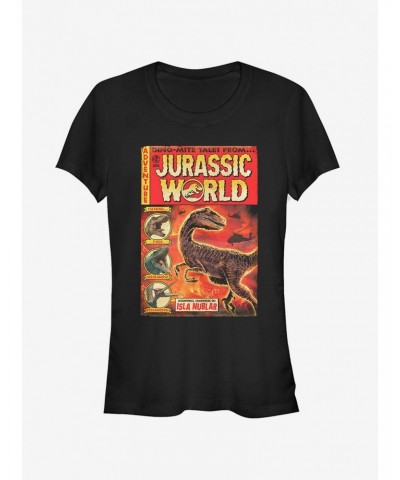 Jurassic World Fallen Kingdom Dino-Mite Tales Girls T-Shirt $9.96 T-Shirts