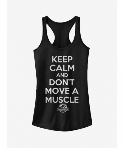 Keep Calm and Don't Move a Muscle Girls Tank $9.16 Tanks