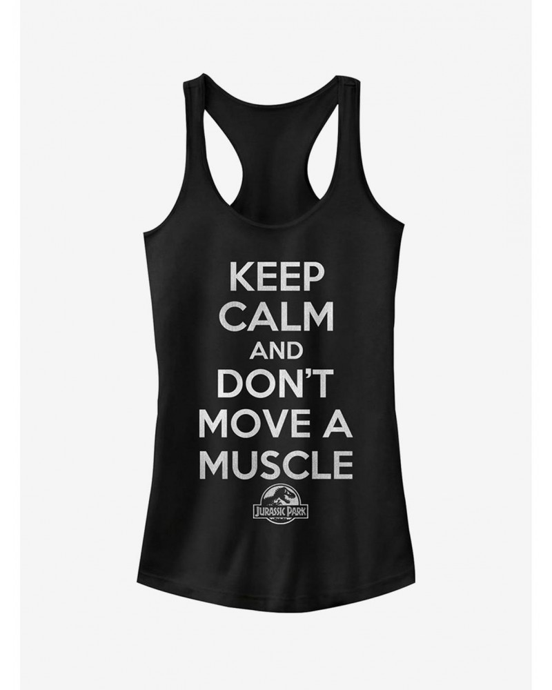 Keep Calm and Don't Move a Muscle Girls Tank $9.16 Tanks