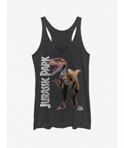 Velociraptor Logo Girls Tank $9.32 Tanks