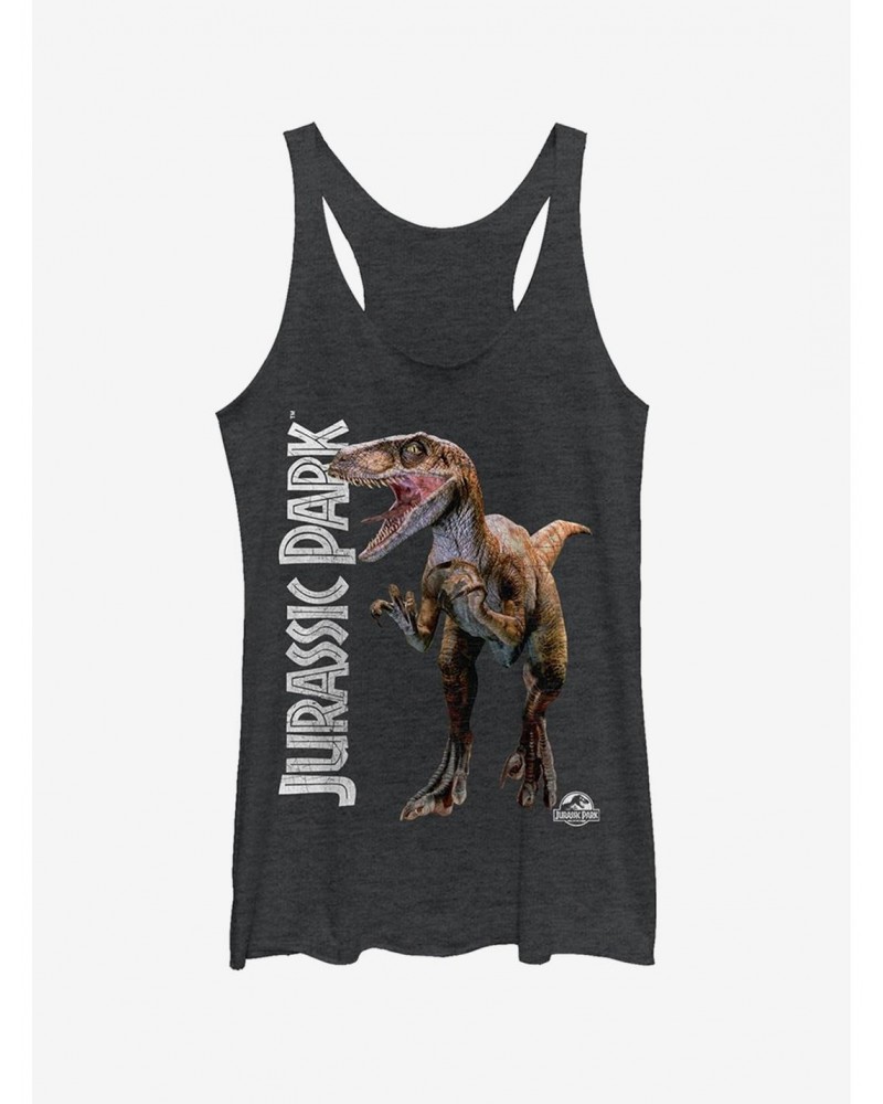 Velociraptor Logo Girls Tank $9.32 Tanks