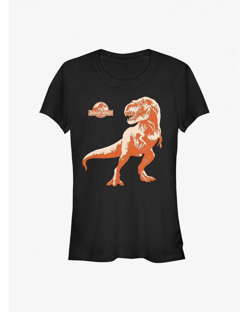 Jurassic Park Action Dino Girls T-Shirt $6.57 T-Shirts