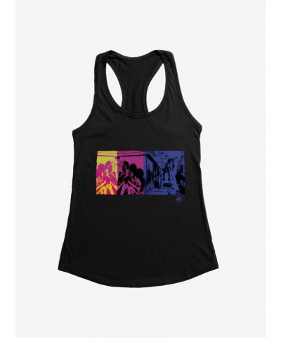 Jurasic Park Hiding In Kitchen Girls Tank $8.76 Tanks