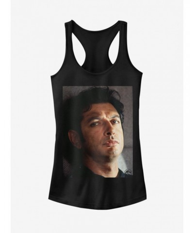 Jurassic Park Goldblum Stare Girls Tank $9.96 Tanks