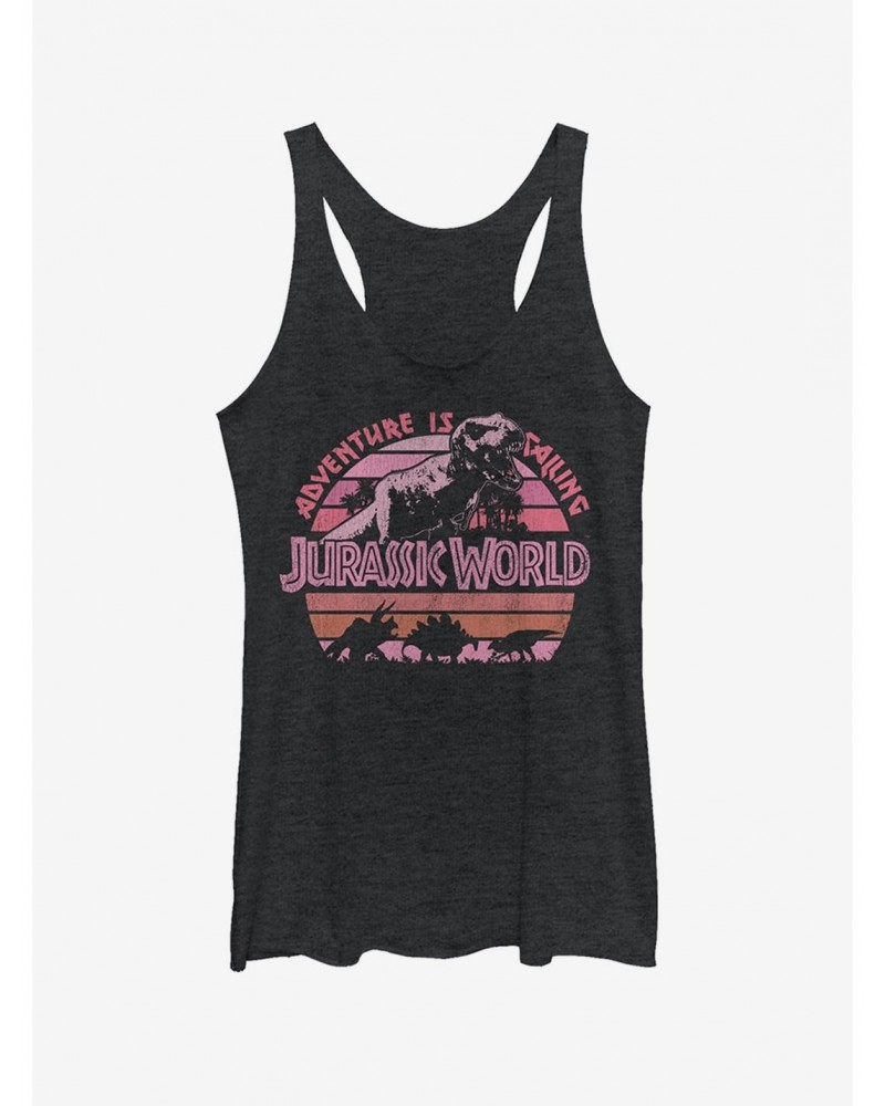 Retro Adventure is Calling Girls Tank $6.22 Tanks