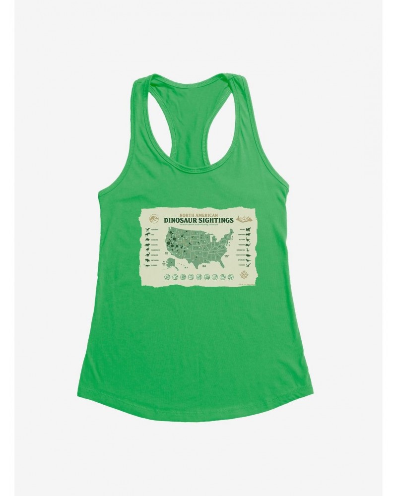 Jurassic World Dominion Dinosaur Sightings Girls Tank $8.76 Tanks