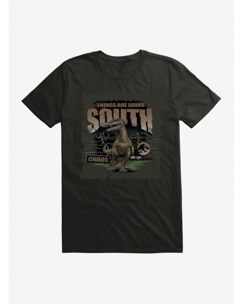 Jurassic World: Camp Cretaceous Going South Chaos Baryonyx T-Shirt $7.27 T-Shirts