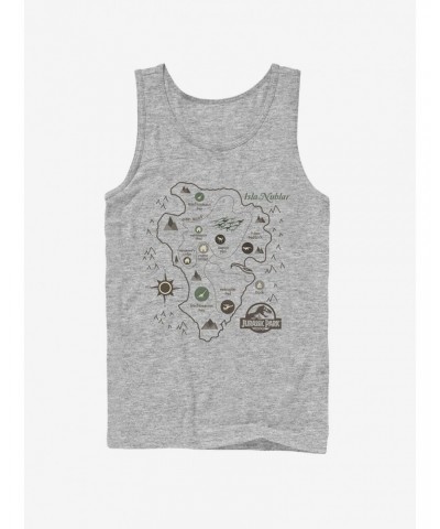 Isla Nublar Map Tank $7.77 Tanks