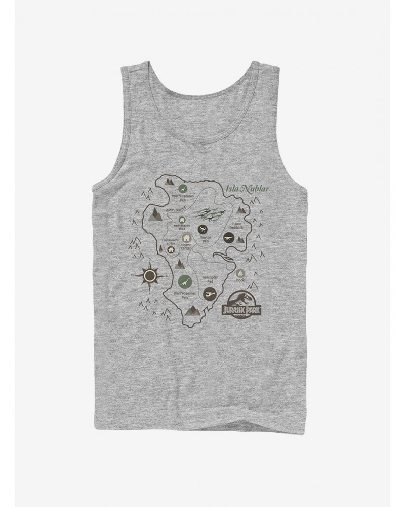 Isla Nublar Map Tank $7.77 Tanks