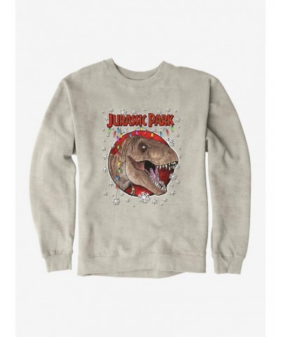 Jurassic Park Christmas Holiday T-Rex Sweatshirt $10.04 Sweatshirts