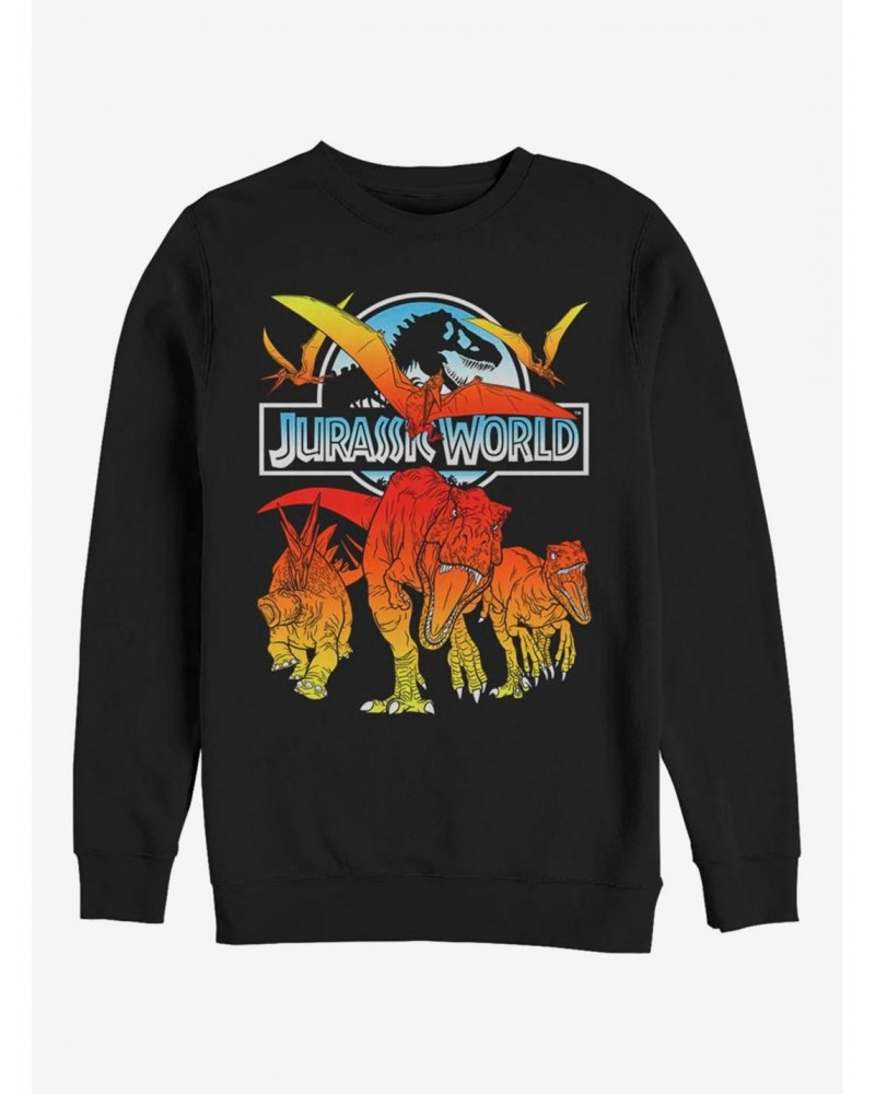 Jurassic Park Hot Shots Sweatshirt $11.51 Sweatshirts