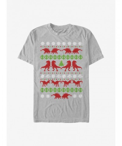 Jurassic Park Ugly Holiday T-Shirt $6.12 T-Shirts