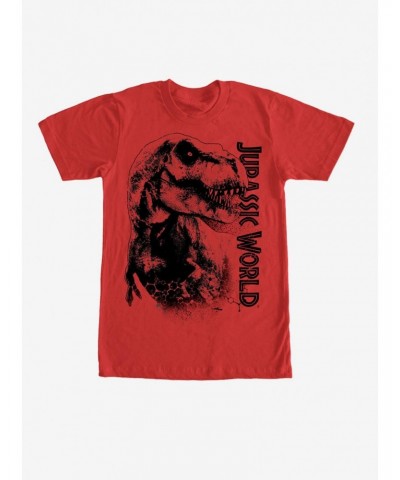 Jurassic World Red T. Rex T-Shirt $8.22 T-Shirts