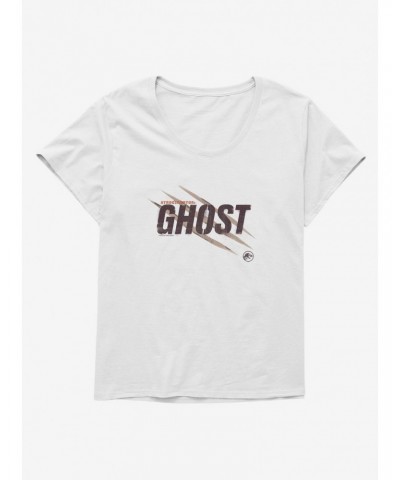 Jurassic World Dominion Ghost The Atrociraptor Girls T-Shirt Plus Size $7.42 T-Shirts