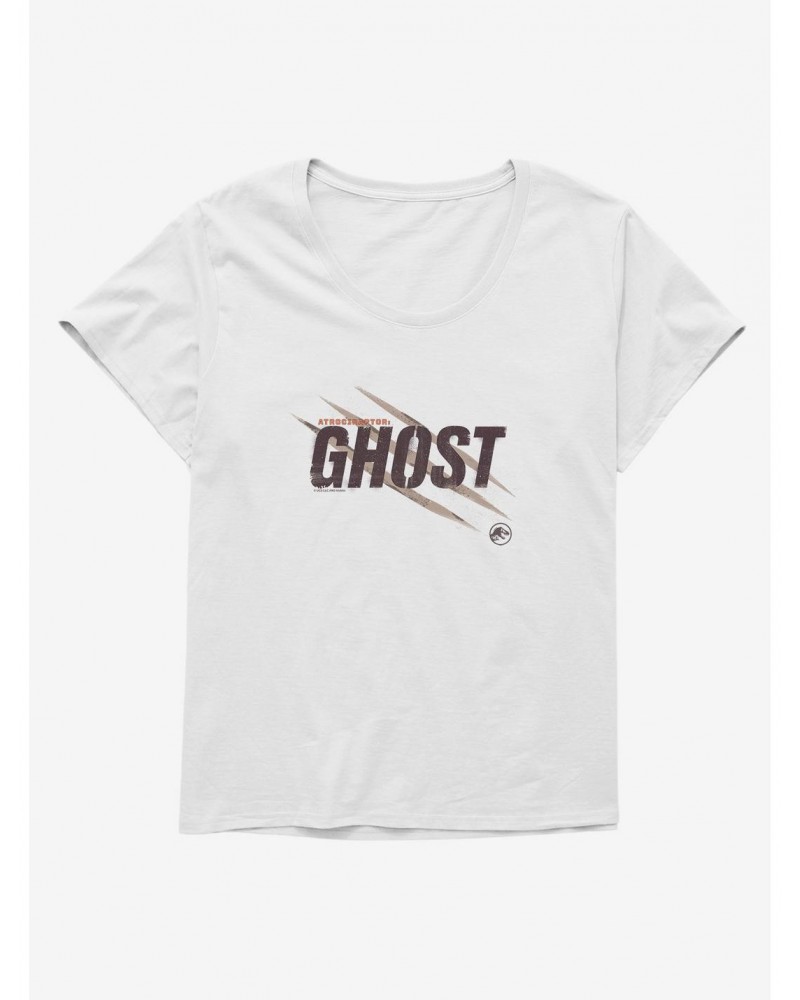 Jurassic World Dominion Ghost The Atrociraptor Girls T-Shirt Plus Size $7.42 T-Shirts