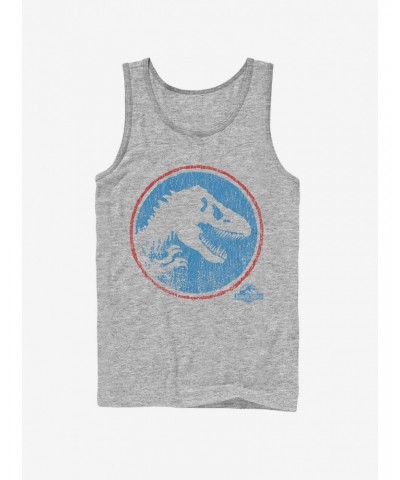 Retro T. Rex Circle Tank $8.96 Tanks