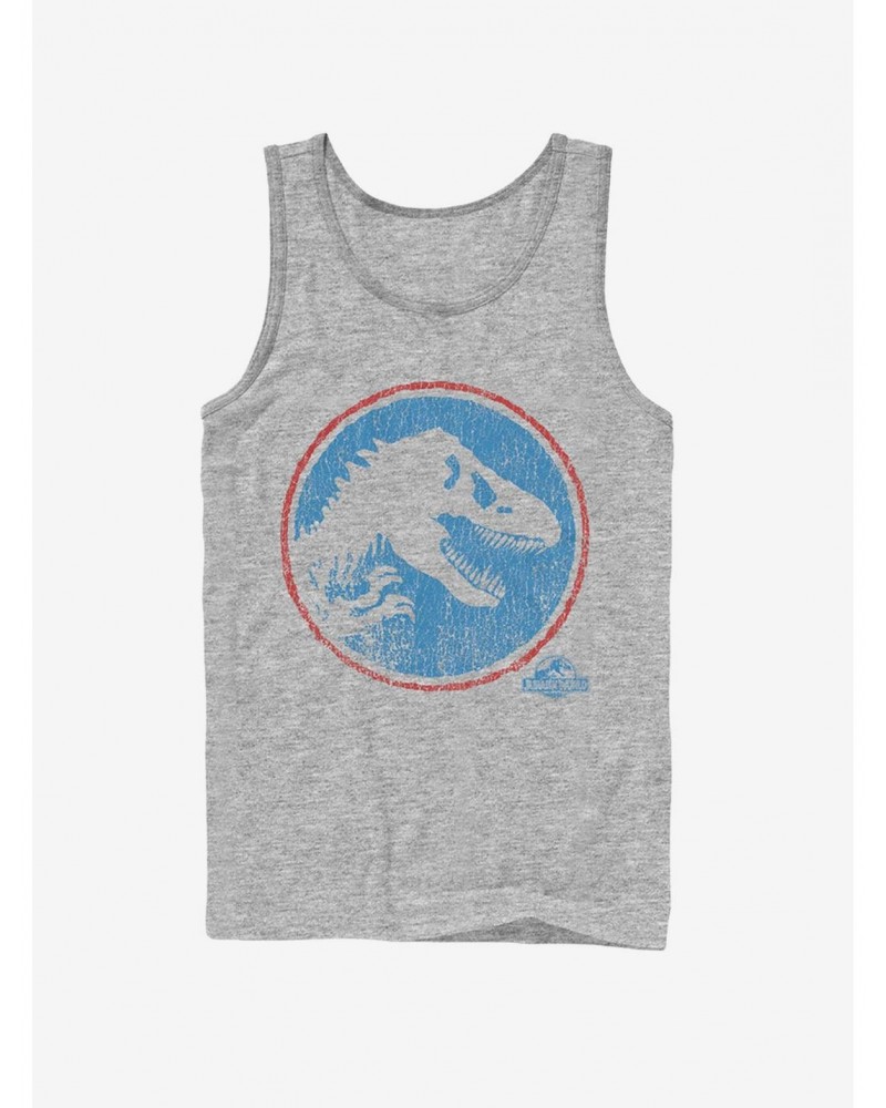 Retro T. Rex Circle Tank $8.96 Tanks