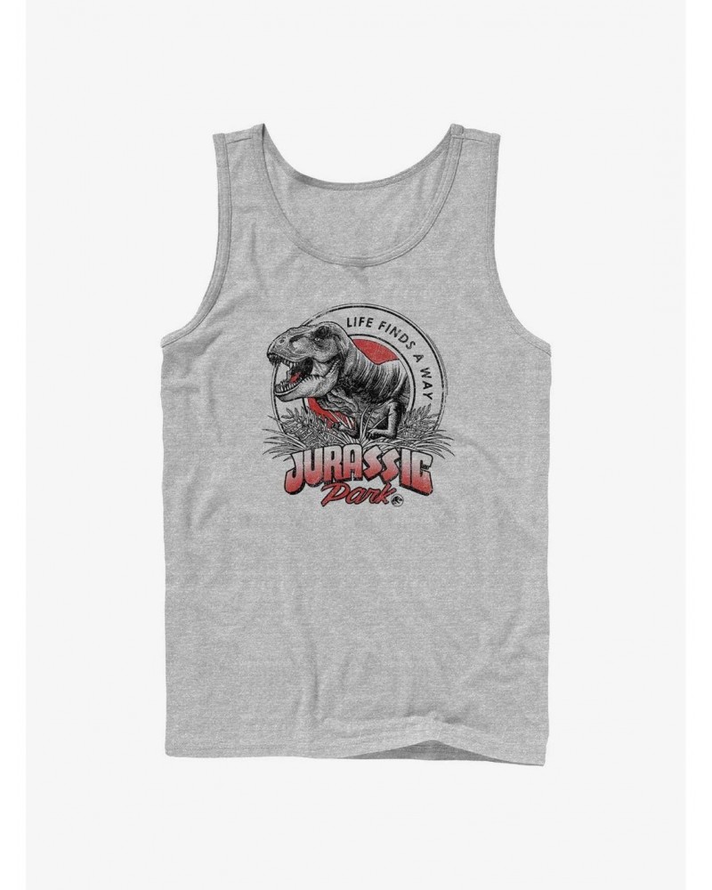 Jurassic Park T Rex Finds A Way Tank $5.98 Tanks