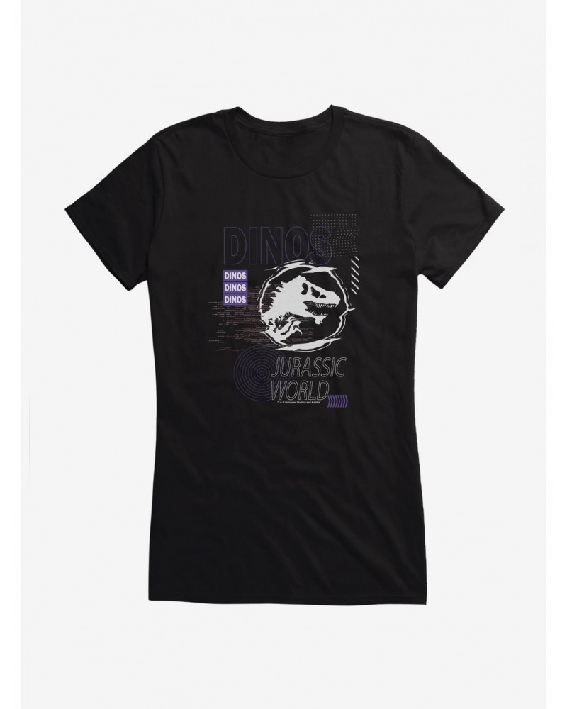 Jurassic Park Dinos World Girls T-Shirt $8.57 T-Shirts