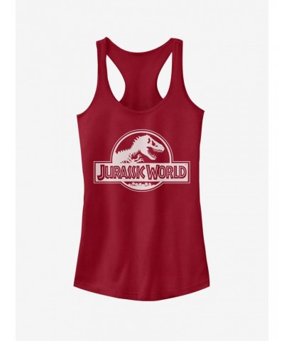 Simple T. Rex Logo Girls Tank $8.57 Tanks