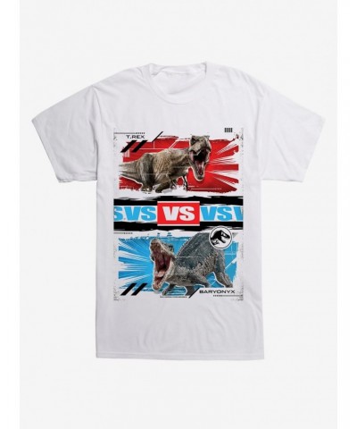 Jurassic World T-Rex Vs. Baryonyx T-Shirt $6.50 T-Shirts