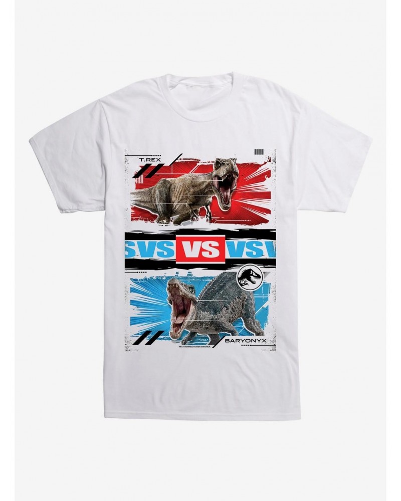 Jurassic World T-Rex Vs. Baryonyx T-Shirt $6.50 T-Shirts