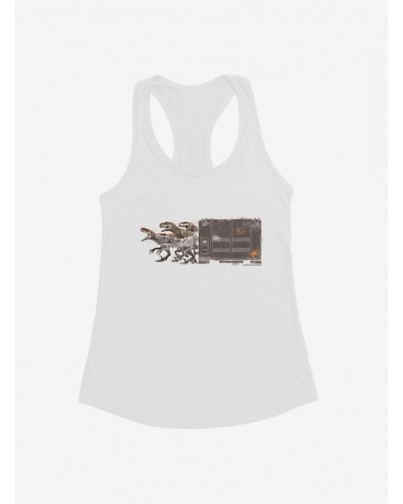 Jurassic World Dominion Raptor Escape Girls Tank $7.57 Tanks