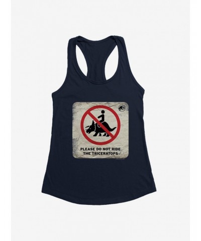 Jurassic World Dominion Do Not Ride Triceratops Girls Tank $9.76 Tanks