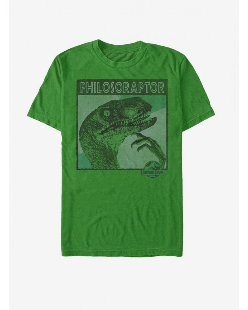 Jurassic Park Philosoraptor T-Shirt $6.88 T-Shirts