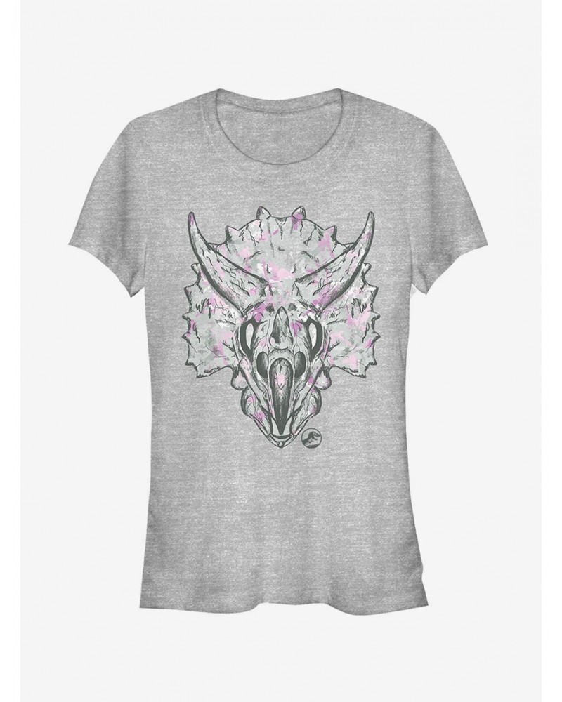 Jurassic World Fallen Kingdom Artistic Triceratops Girls T-Shirt $7.37 T-Shirts