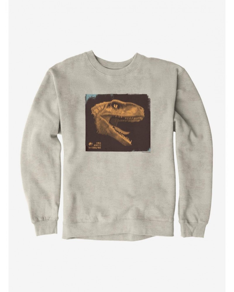 Jurassic World Dominion Atrociraptor Roar Sweatshirt $13.28 Sweatshirts