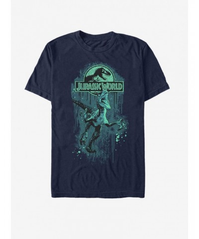 Jurassic Park Paint The Town T-Shirt $6.88 T-Shirts