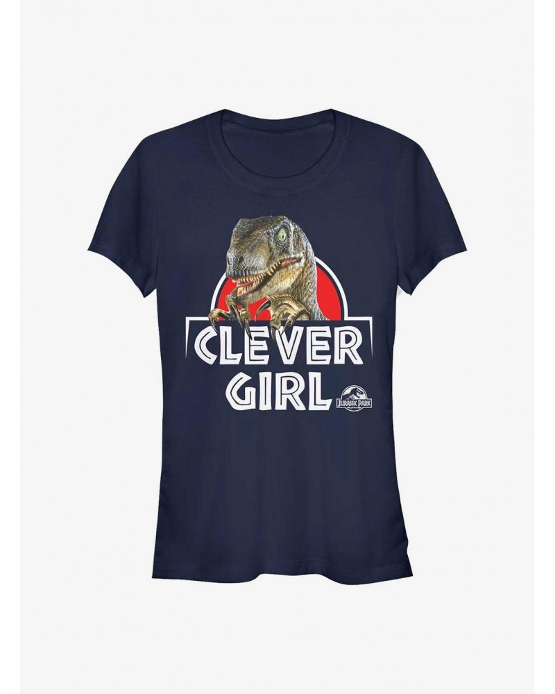 Jurassic Park Real Clever Girl Girls T-Shirt $9.16 T-Shirts