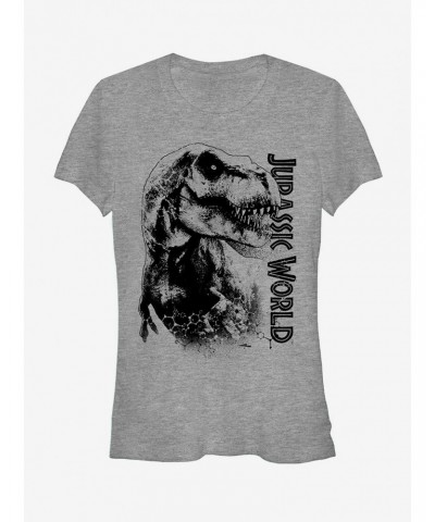 Jurassic Park T. Rex Carnivore Girls T-Shirt $9.36 T-Shirts