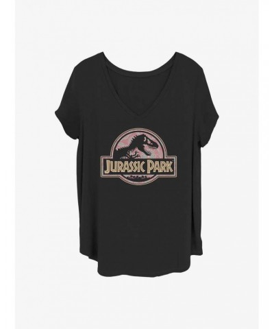 Jurassic Park Desert Park Girls T-Shirt Plus Size $10.64 T-Shirts