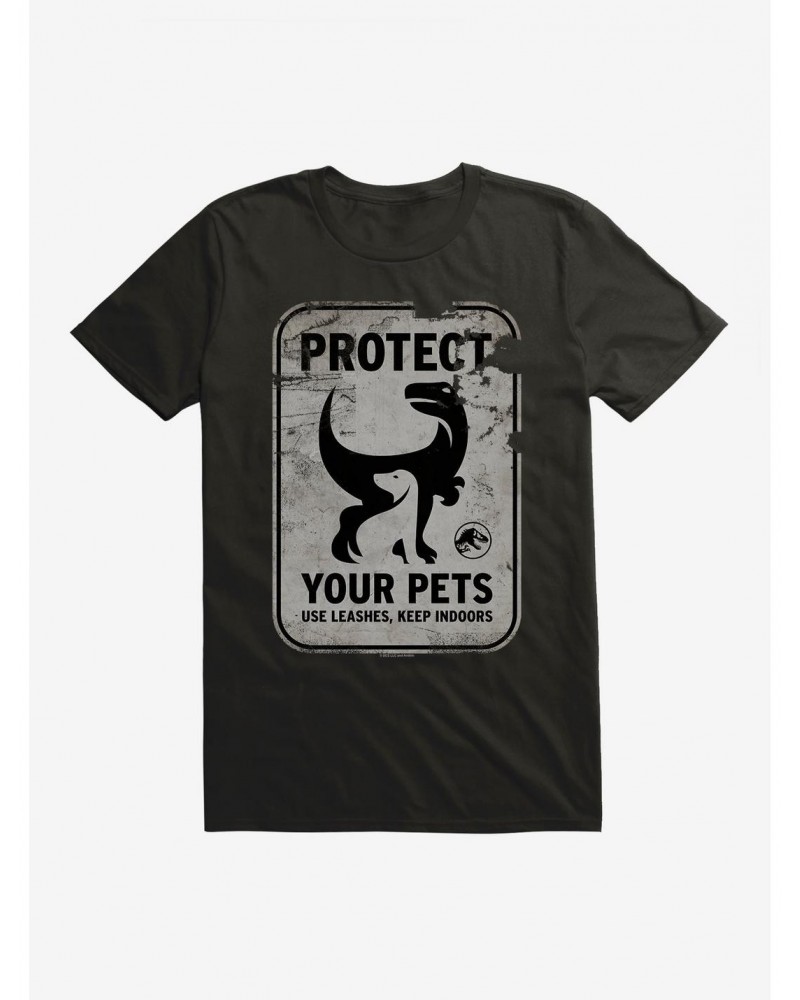 Jurassic World Dominion Protect Your Pets T-Shirt $7.07 T-Shirts