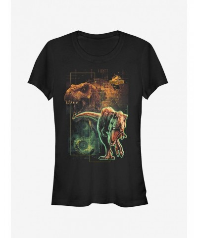 Jurassic World Fallen Kingdom New Predator Dinosaur Girls T-Shirt $5.98 T-Shirts