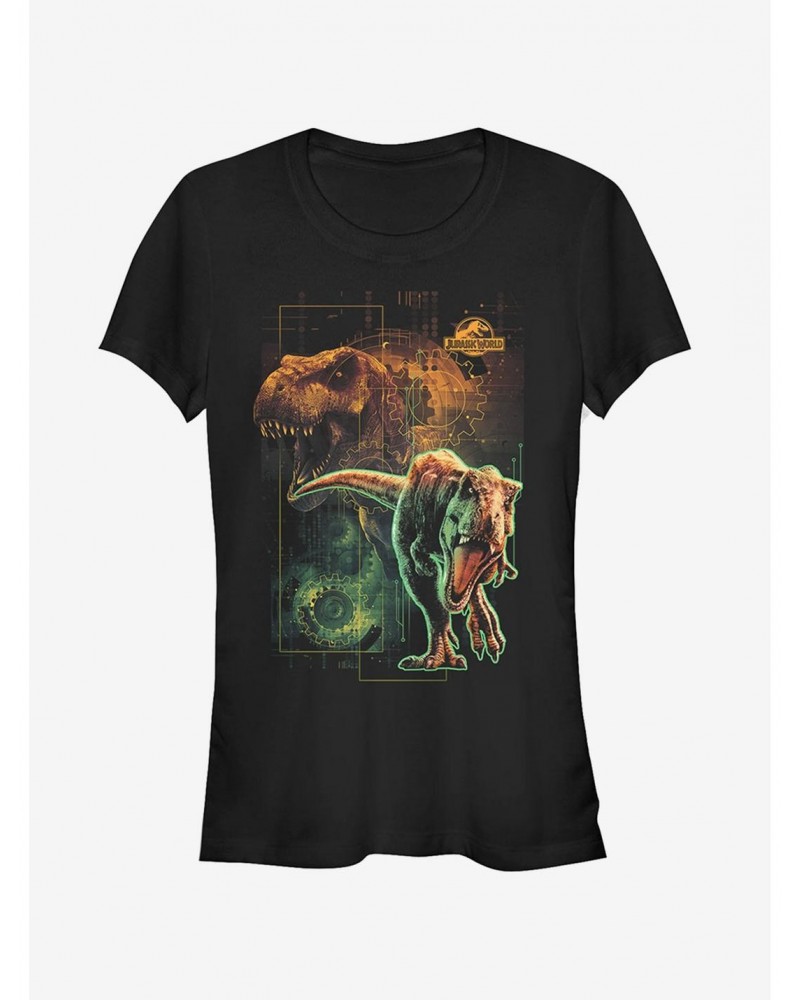 Jurassic World Fallen Kingdom New Predator Dinosaur Girls T-Shirt $5.98 T-Shirts