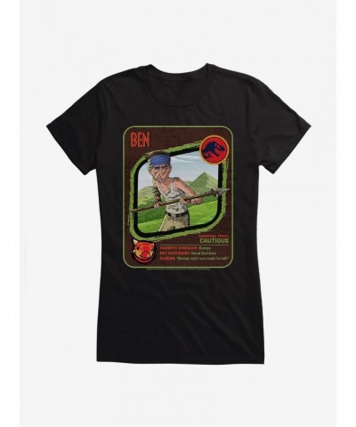 Jurassic World: Camp Cretaceous Ben Traits Girls T-Shirt $7.57 T-Shirts