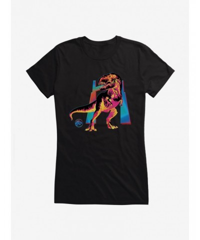 Jurassic World Infrared T-Rex Girls T-Shirt $8.76 T-Shirts