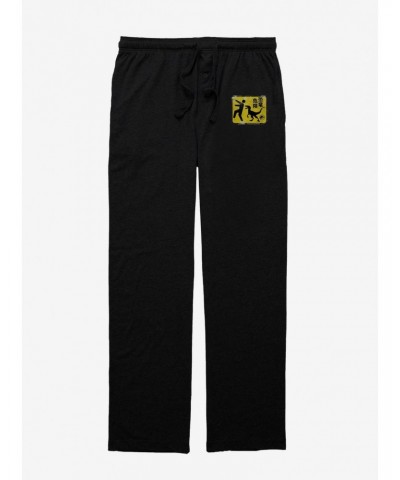 Jurassic World Raptor Yellow Sign Pajama Pants $8.96 Pants