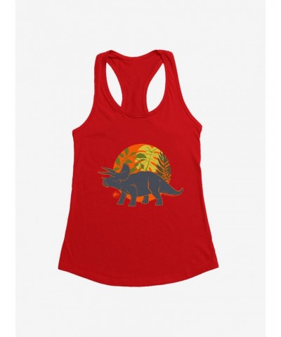 Jurassic World Triceratops Sunset Habitat Girls Tank $8.96 Tanks