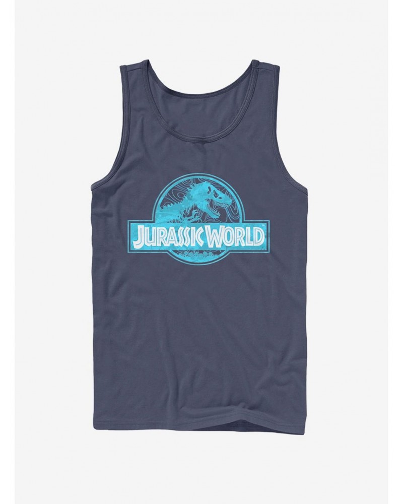 T. Rex Topographic Logo Tank $9.56 Tanks