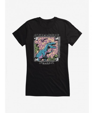 Jurassic Park Trex Vintage Girls T-Shirt $7.57 T-Shirts