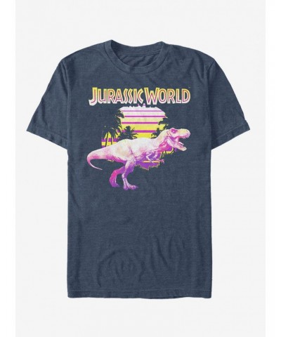 Retro T. Rex Sunset T-Shirt $8.22 T-Shirts