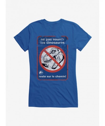 Jurassic World Dominion Do Not Feed Girls T-Shirt $7.97 T-Shirts